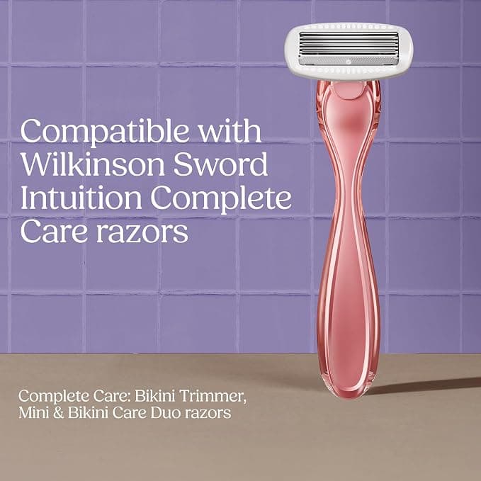 Wilkinson Sword Intuition Complete Care Women's Razor Blade Refills 6 Pack Hydra Boost - Image 5