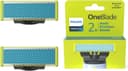 Philips OneBlade QP225/50 Anti-Friction Replacement Blades 2 Pack, Compatible with OneBlade & Pro Trimmers thumbnail 1