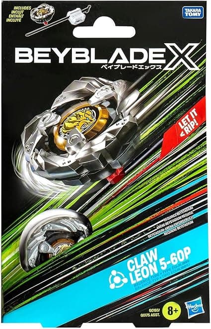Beyblade X Claw Leon 5-60P Starter Pack Right-Spin Balance Type with Launcher - Image 2