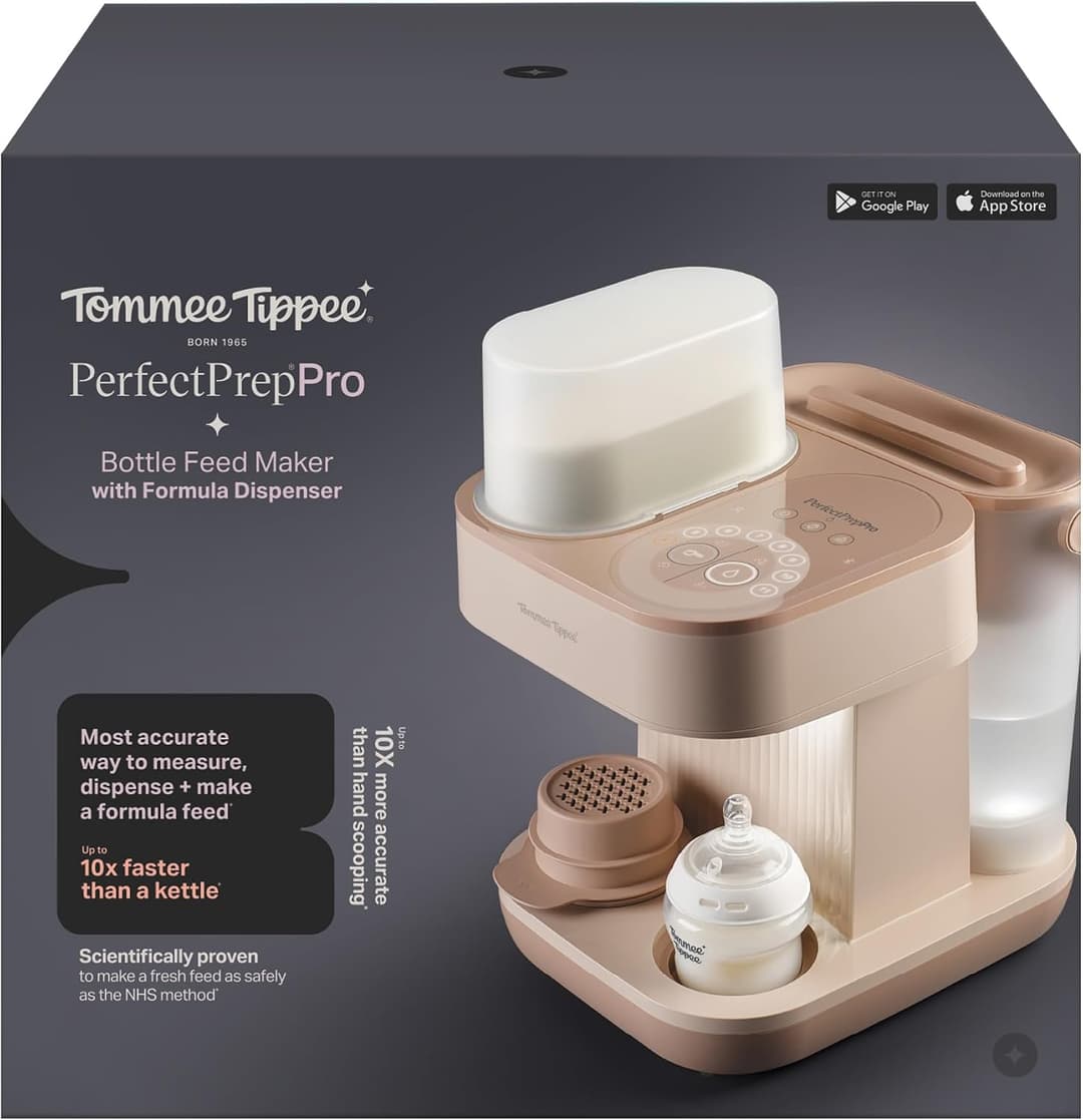 Tommee Tippee Perfect Prep Pro Baby Formula Feed Maker Nutmeg - Image 2