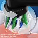 Oral-B Pro 3 3000 Cross Action Electric Toothbrush x2 - Black thumbnail 3