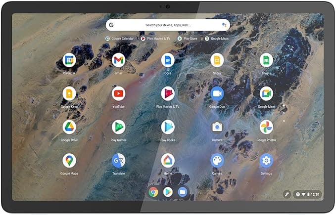 Lenovo IdeaPad Duet 3 11” Chromebook Laptop, Qualcomm Snapdragon 7c, 4GB RAM, 64GB eMMC – Misty Blue - Image 2