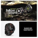 Garmin Instinct 3 Solar 45mm GPS Smartwatch - Black thumbnail 6