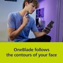 Philips OneBlade QP225/50 Anti-Friction Replacement Blades 2 Pack, Compatible with OneBlade & Pro Trimmers thumbnail 4