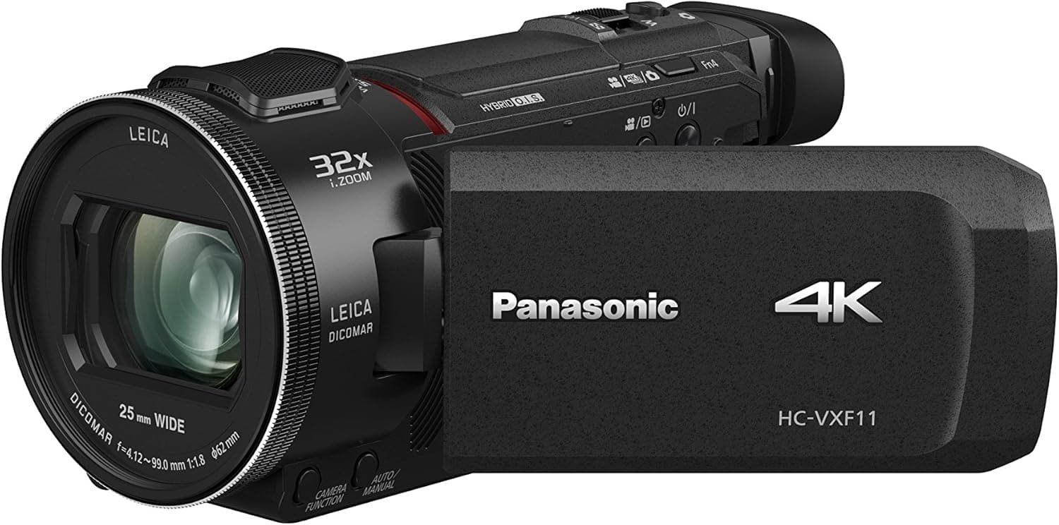 Panasonic HC-VXF11EG-K 4K Camcorder – Leica Lens, 24x Optical Zoom
