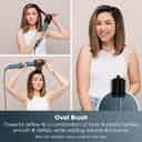 Shark Flex Style 5-in-1 Air Styler & Hair Dryer, Auto-Wrap Curlers, Frizz Fighter Finishing Tool, HD456TLUK - TEAL Blue thumbnail 7