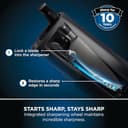 Ninja Foodi StaySharp Knife Block Set 6 Piece Stainless Steel K32006UK thumbnail 4