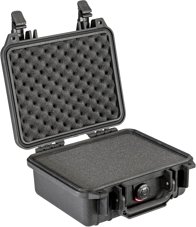 Pelican 1200 Protective Case with Foam – Black | Waterproof, Dustproof & Crushproof Hard Equipment Case - Image 1