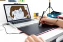 Wacom One Medium Creative Pen Tablet USB - Black thumbnail 4