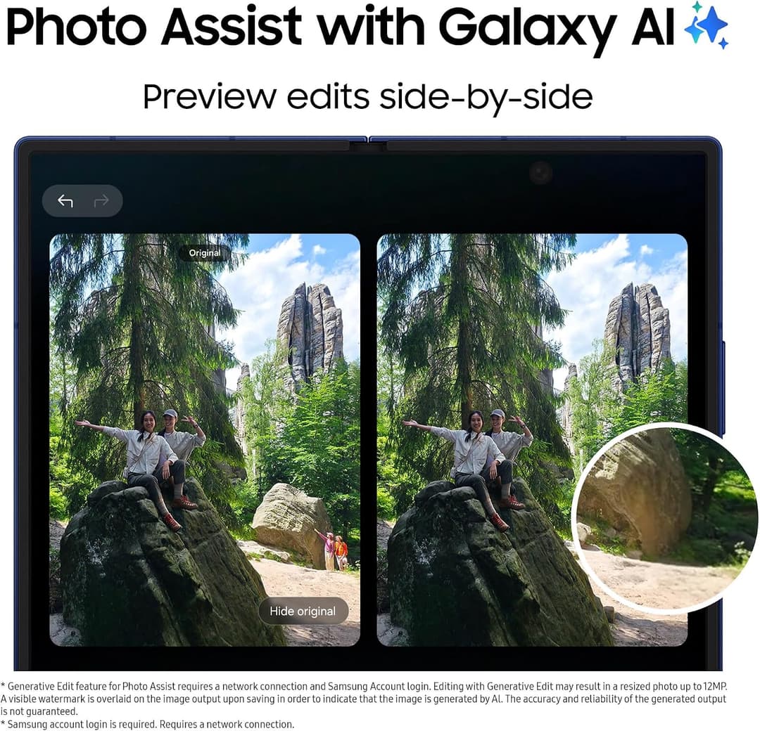 Samsung Galaxy Z Fold7 5G 256GB 12GB RAM Foldable Smartphone - Jet Black - Image 7