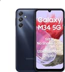 Samsung Galaxy M34 5G 6GB/128GB 120Hz AMOLED, 50MP Camera, 6000mAh Battery - Midnight Blue thumbnail 1