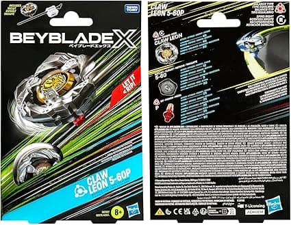 Beyblade X Claw Leon 5-60P Starter Pack Right-Spin Balance Type with Launcher - Image 4