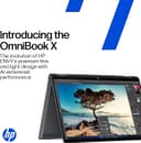 HP OmniBook X Flip NGAI 14 Inch AI Laptop AMD Ryzen AI 7 350 24GB RAM 1TB OLED Touchscreen - Silver thumbnail 3