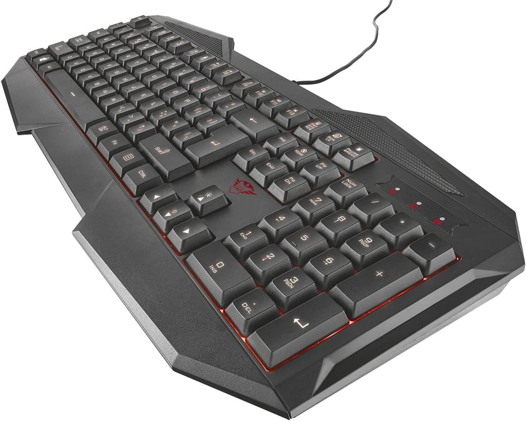 Trust GXT 830 Gaming Keyboard 3-Color LED Backlight, 6-Key Anti-Ghosting, 12 Multimedia Keys - Image 5