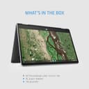 HP Chromebook x360 14b-cb0002na 14" FHD Touchscreen Laptop Intel Pentium Silver, 4GB, 64GB eMMC, Chrome OS, Silver thumbnail 9