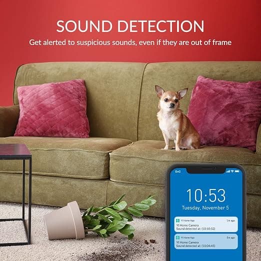 KAMI Security Camera by YI Technology 1080p WiFi Indoor Home Camera - Image 3