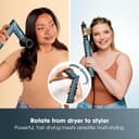 Shark Flex Style 5-in-1 Air Styler & Hair Dryer, Auto-Wrap Curlers, Frizz Fighter Finishing Tool, HD456TLUK - TEAL Blue thumbnail 3