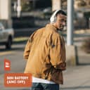 JBL Tune 760 NC Wired and Wireless Over-Ear Headphones with Built-In Microphone, Blue thumbnail 3