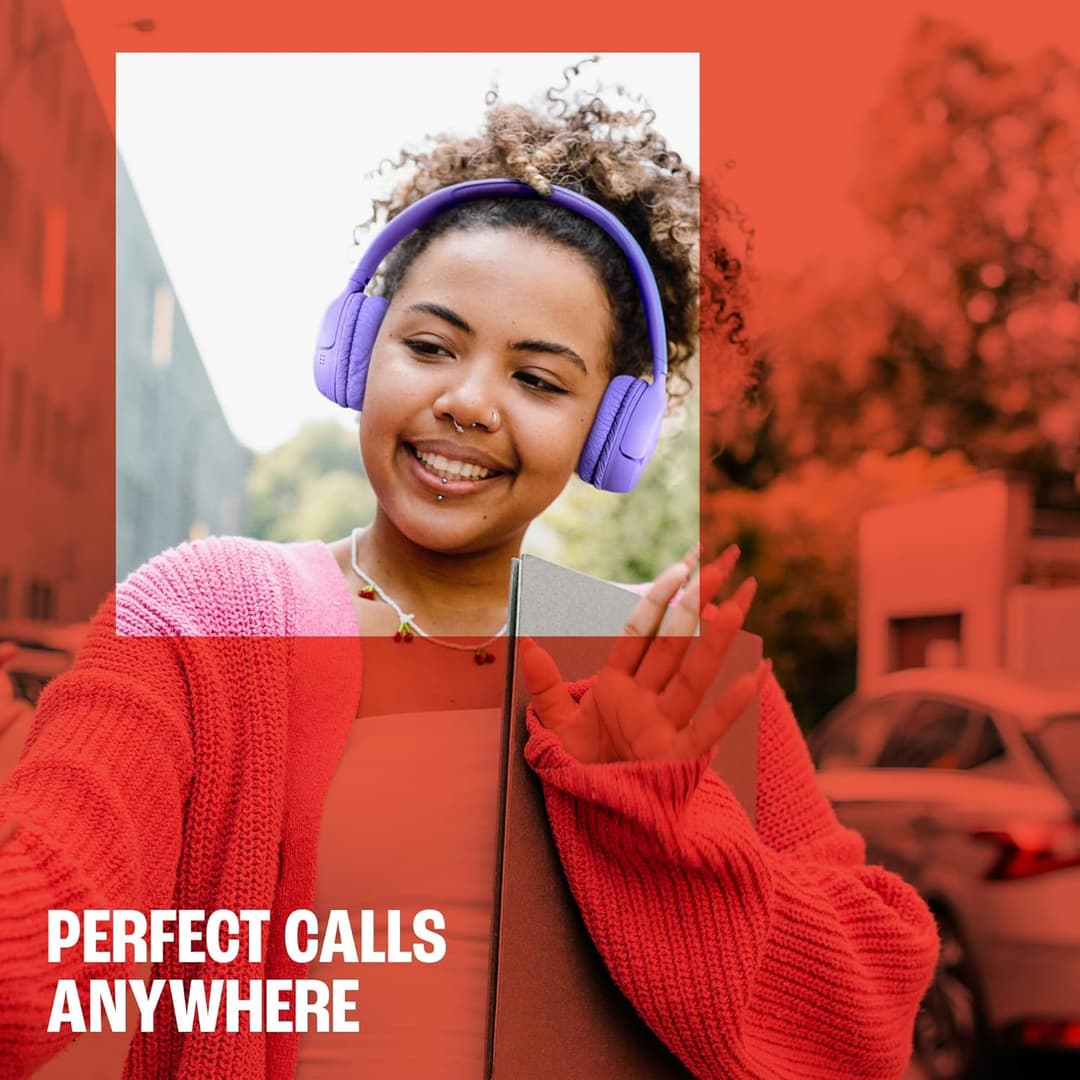 JBL Tune 530 BT Wireless On-Ear Headphones – 76H Battery, Pure Bass, Beige - Image 7