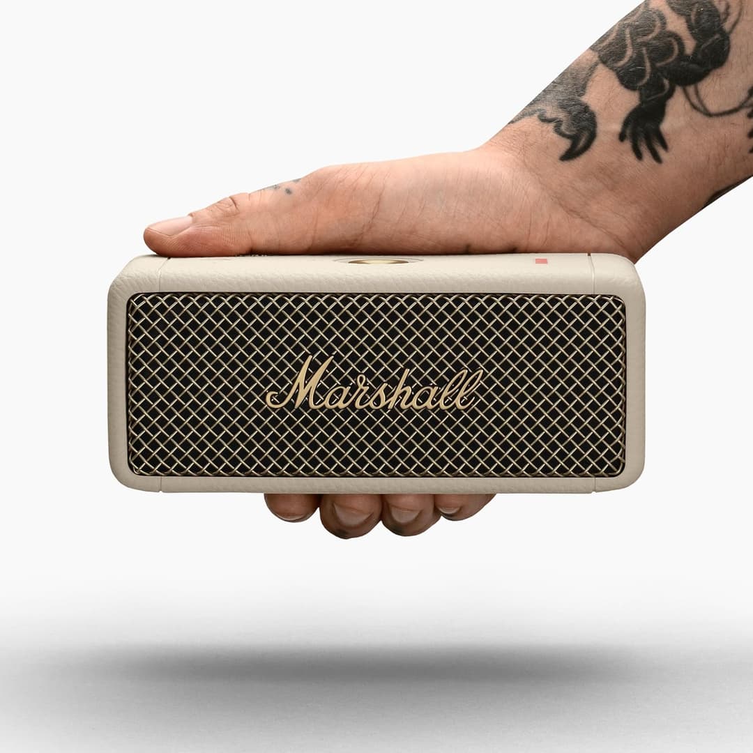 Marshall Emberton II Portable Bluetooth Speaker - Cream - Image 8