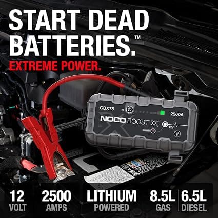 NOCO Boost X GBX75 2500A 12V UltraSafe Lithium Jump Starter Power Pack - Image 2