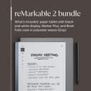reMarkable 2 Essentials Bundle 10.3 Inch Paper Tablet with Marker Plus and Grey Book Folio thumbnail 2