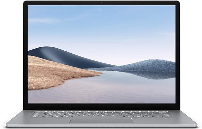 Microsoft Surface Laptop 4 15" AMD Ryzen 7 8GB 512GB Platinum - Image 1