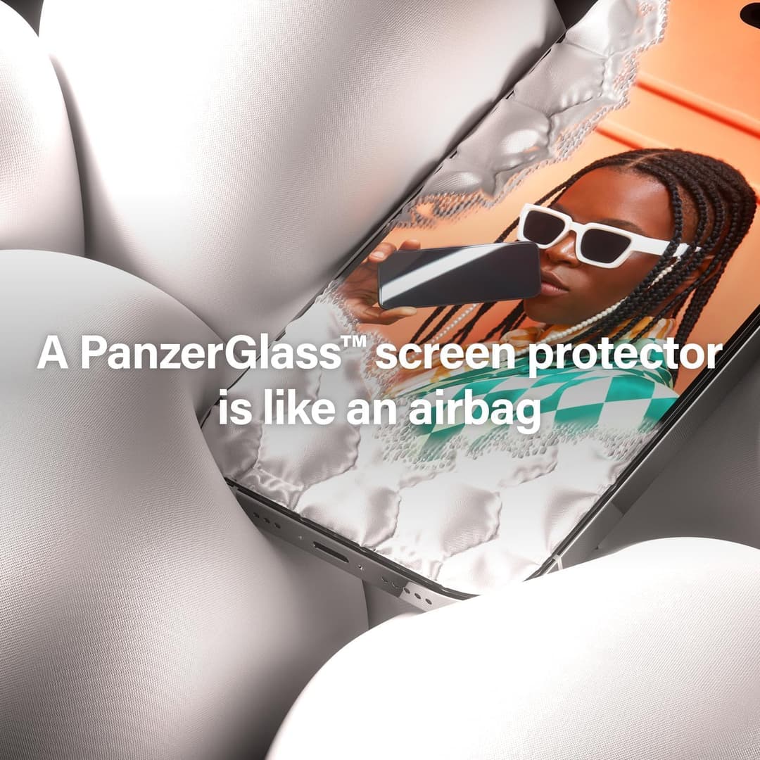 PanzerGlass Screen Protector for iPhone 15 Pro Max – Ultra-Wide, Clear, Scratch Resistant - Image 5