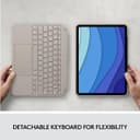 Logitech Tablet Keyboard for iPad 11 Inch 1st 2nd and 3rd Gen Smart Connector Sand thumbnail 6
