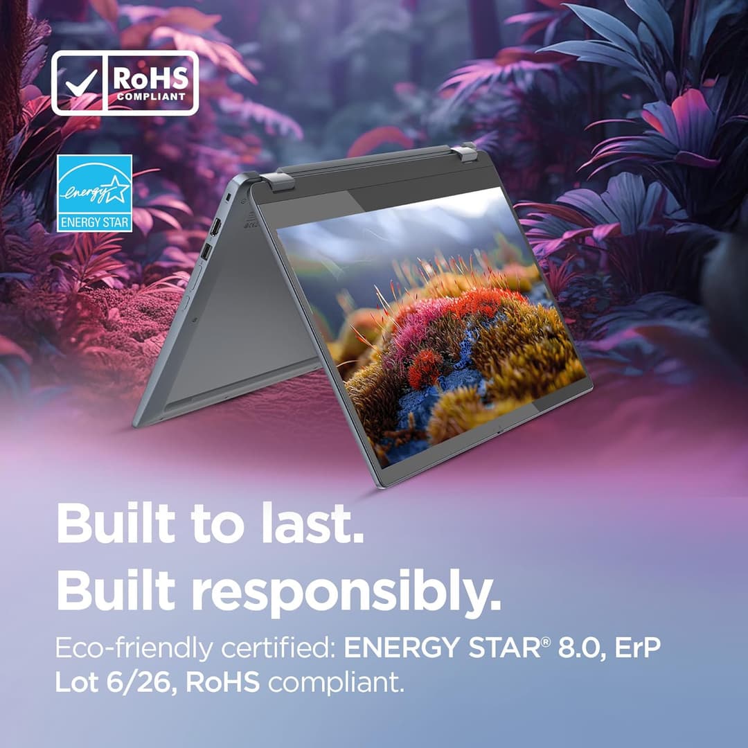 Lenovo IdeaPad Flex 3 Chromebook 15.6" FHD Celeron N4500  4GB RAM 128GB Touch Blue - Image 6