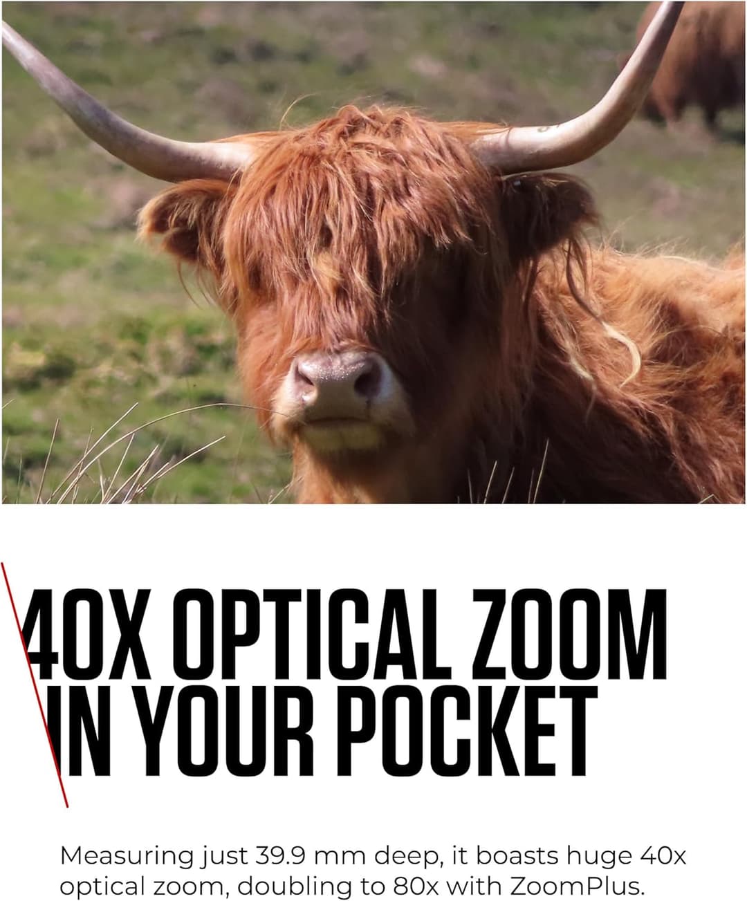 Canon PowerShot SX740 HS Lite Travel Kit – 40x Zoom, 4K, WiFi (Silver) - Image 5