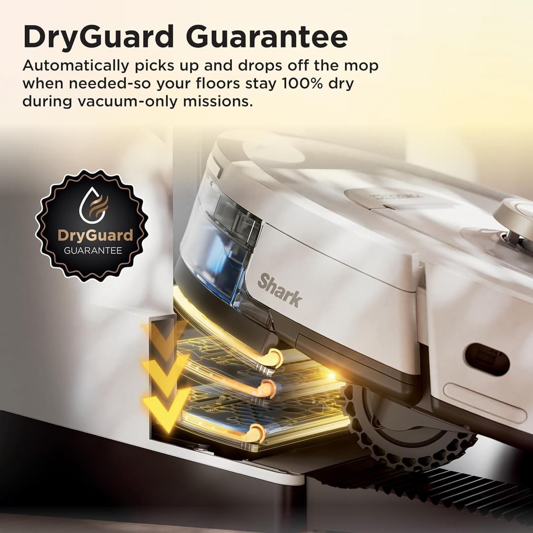 Shark PowerDetect AV2910XEUKWH Robot Vacuum Cleaner & Mop - Image 6