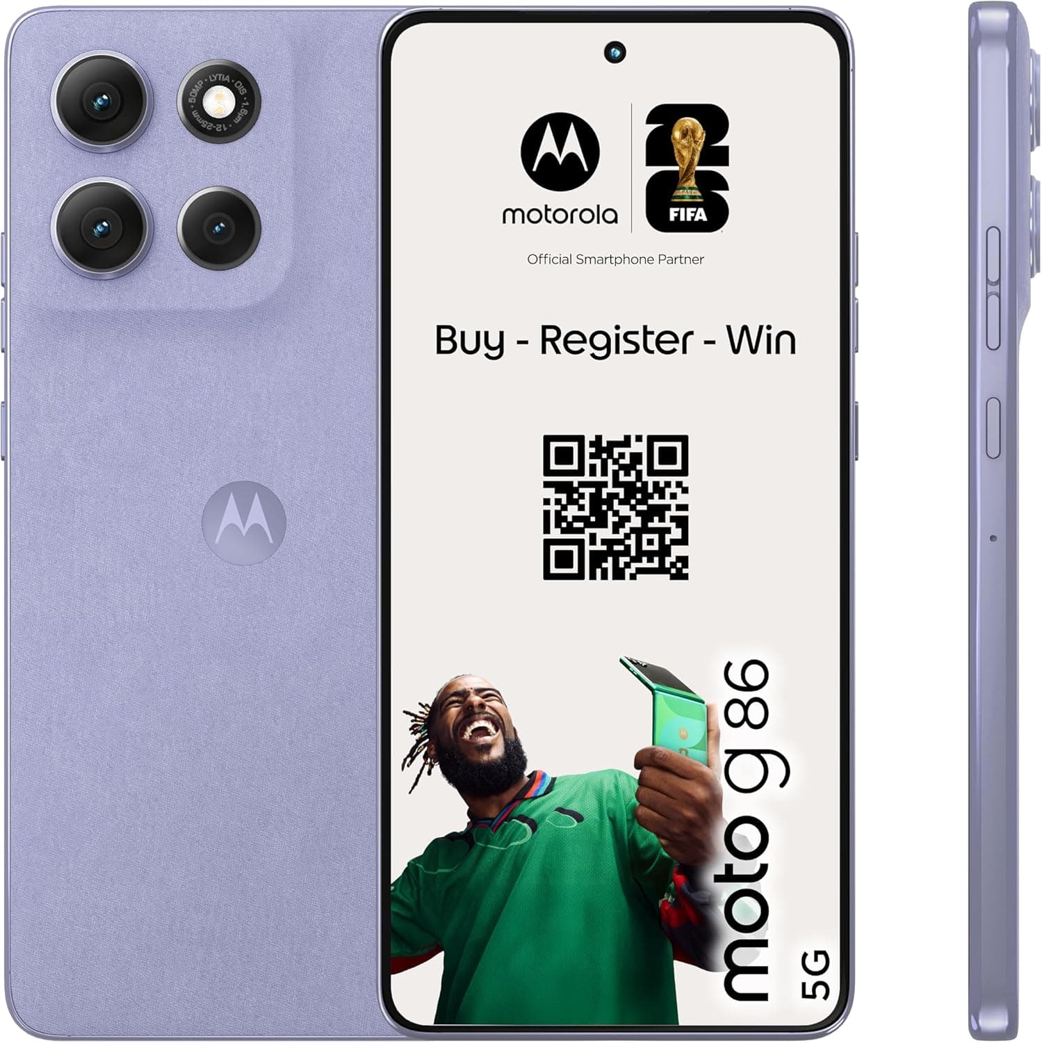 Motorola G86 5G 8GB 256GB Snapdragon 870, 50MP Camera - Cosmic Sky