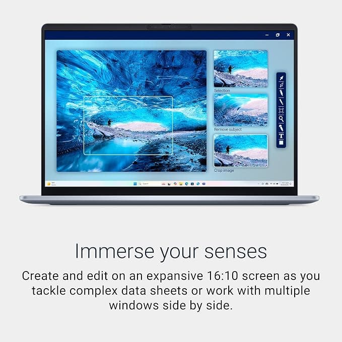 Dell 16 Plus DB16250 Copilot+ PC 16 Inch 2.5K Laptop Intel Core Ultra 7 256V 16GB RAM 512GB - Ice Blue - Image 2