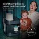 Tommee Tippee Perfect Prep Pro Baby Formula Feed Maker with Antibacterial Filter App Support - Slate thumbnail 5