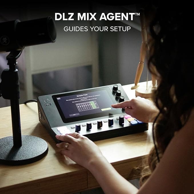 Mackie DLZ Creator XS Adaptive Digital Mixer for Podcasting Streaming and YouTube - Image 4