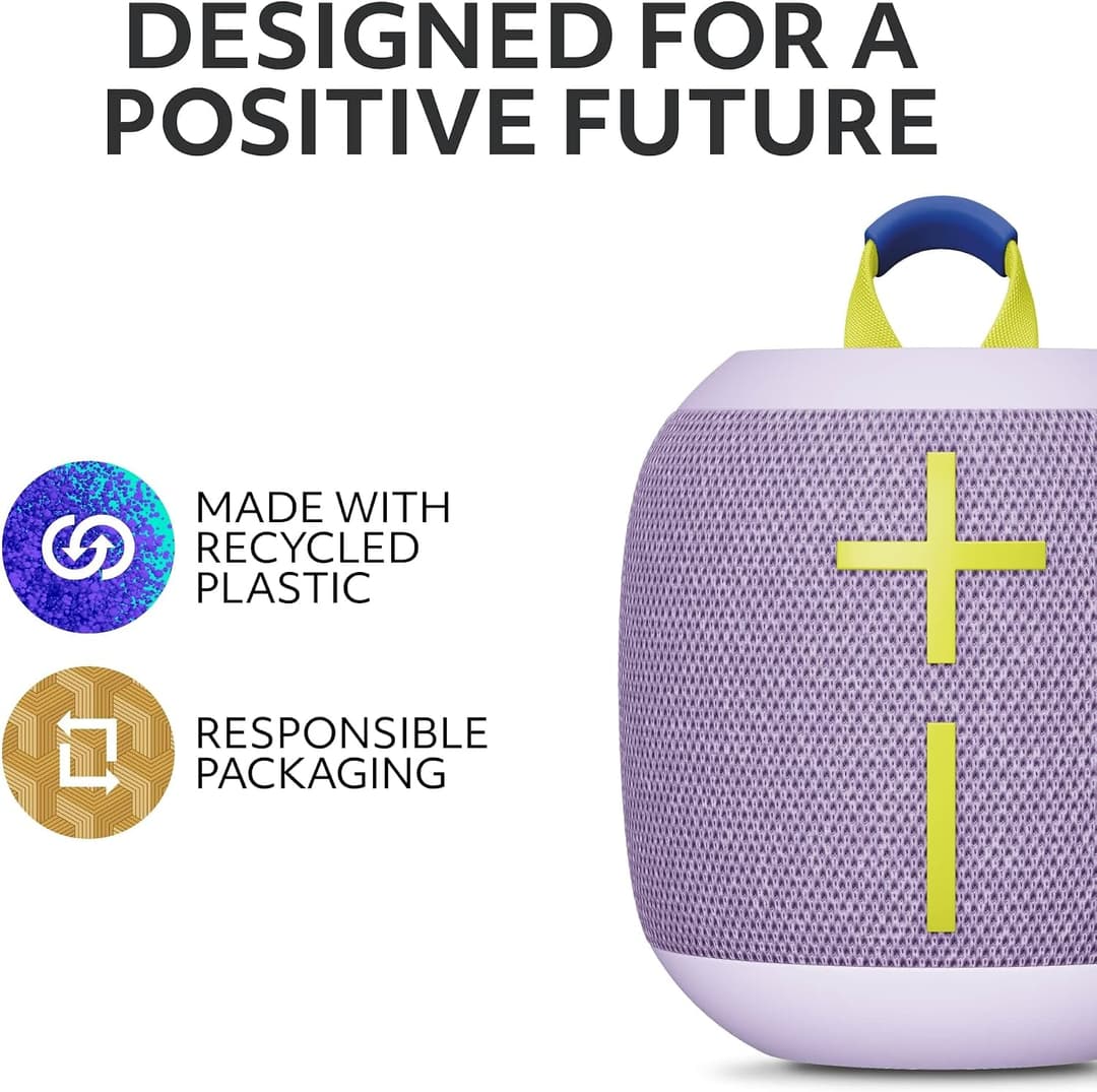 Ultimate Ears WONDERBOOM 4 Portable Bluetooth Speaker 360 Sound IP67 - Lilac - Image 6