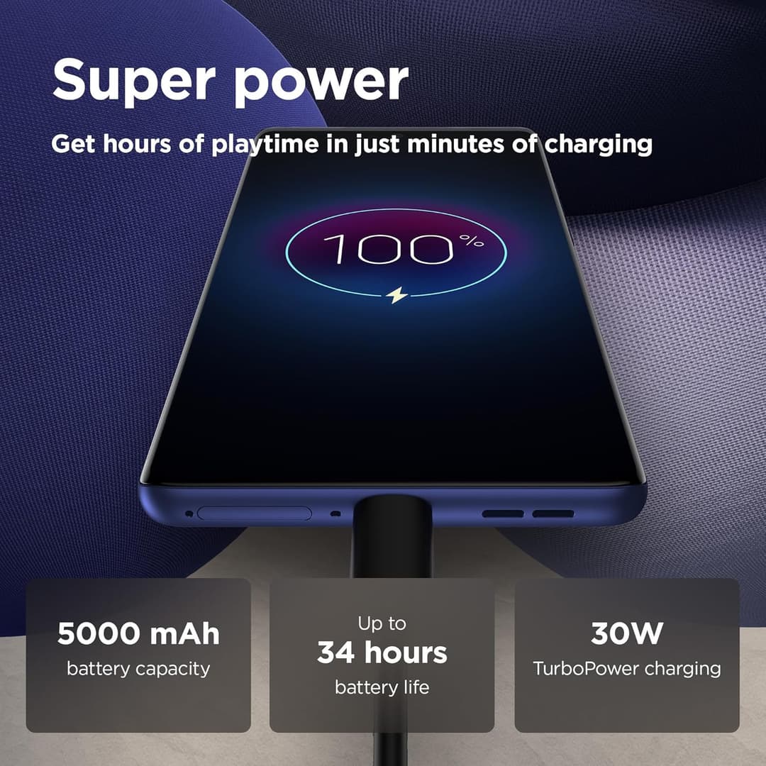 Motorola Moto G85 5G 128GB Cobalt Blue - Image 6