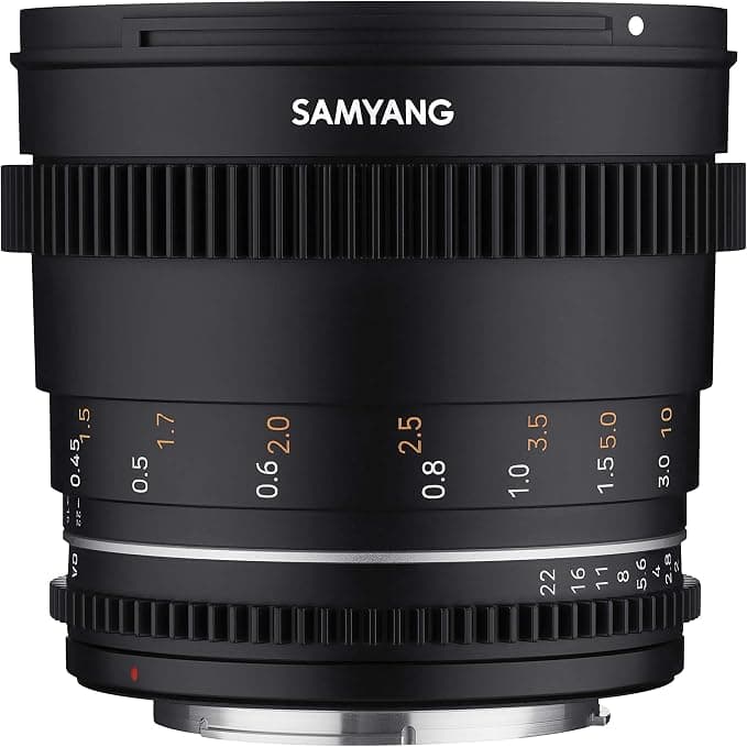 Samyang VDSLR 50mm T1.5 MK2 Manual Focus Cine Lens for Canon EF Mount - Image 3