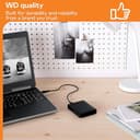 WD Elements Portable WDBUZG0010BBK - hard drive - 1 TB - USB 3.0 thumbnail 4