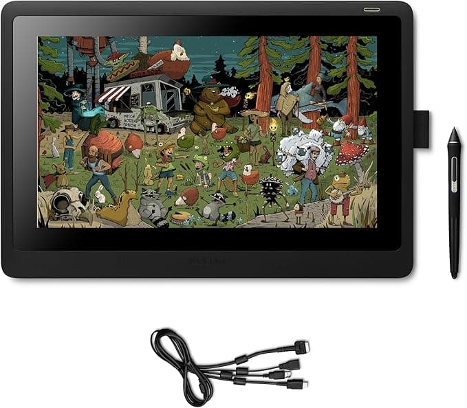 Wacom Cintiq 16 2.5K Creative Pen Display with Wacom Pro Pen 2 - Image 1