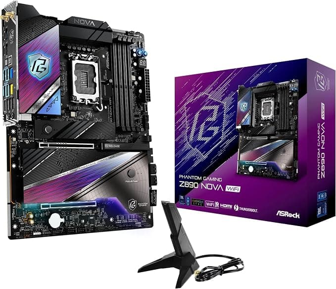 ASRock Z890 Nova WiFi ATX Motherboard for Intel LGA1851 CPUs - Image 1