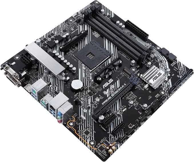 ASUS PRIME B450M-A II - motherboard - micro ATX - Socket AM4 - AMD B450 - Image 4