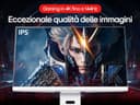 LG UltraGear 32G810SA-W 32" 4K UHD 144Hz Gaming Monitor White thumbnail 3