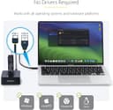 StarTech 1:1 M.2 NVMe SSD Duplicator Cloner Dock Dual Bay USB-C 20Gbps thumbnail 3