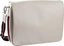 Krusell Alvik Faux-Leather Universal Satchel Messenger-Style Shoulder Laptop Bag - Beige thumbnail 1