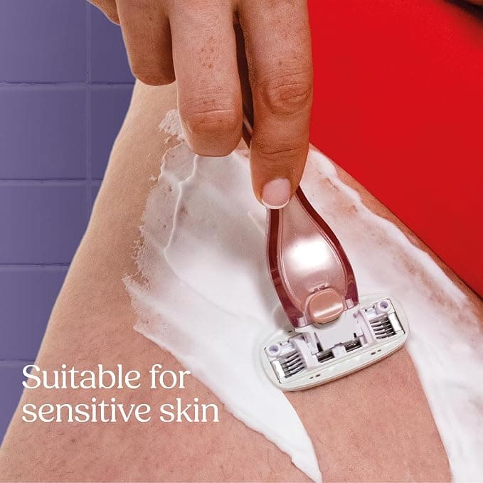 Wilkinson Sword Intuition Complete Care Women's Razor Blade Refills 6 Pack Hydra Boost - Image 4