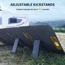 VTOMAN VS110 110W Portable Foldable Solar Panel - Black thumbnail 5