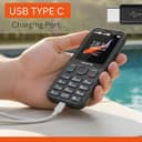 Mobitel 1010 4G Senior Mobile Phone with Large Display and SOS Button - Black thumbnail 4