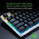 Razer PBT Keycap Upgrade Set Quartz Doubleshot Shine Resistant PBT Backlight Compatible - Pink  thumbnail 4